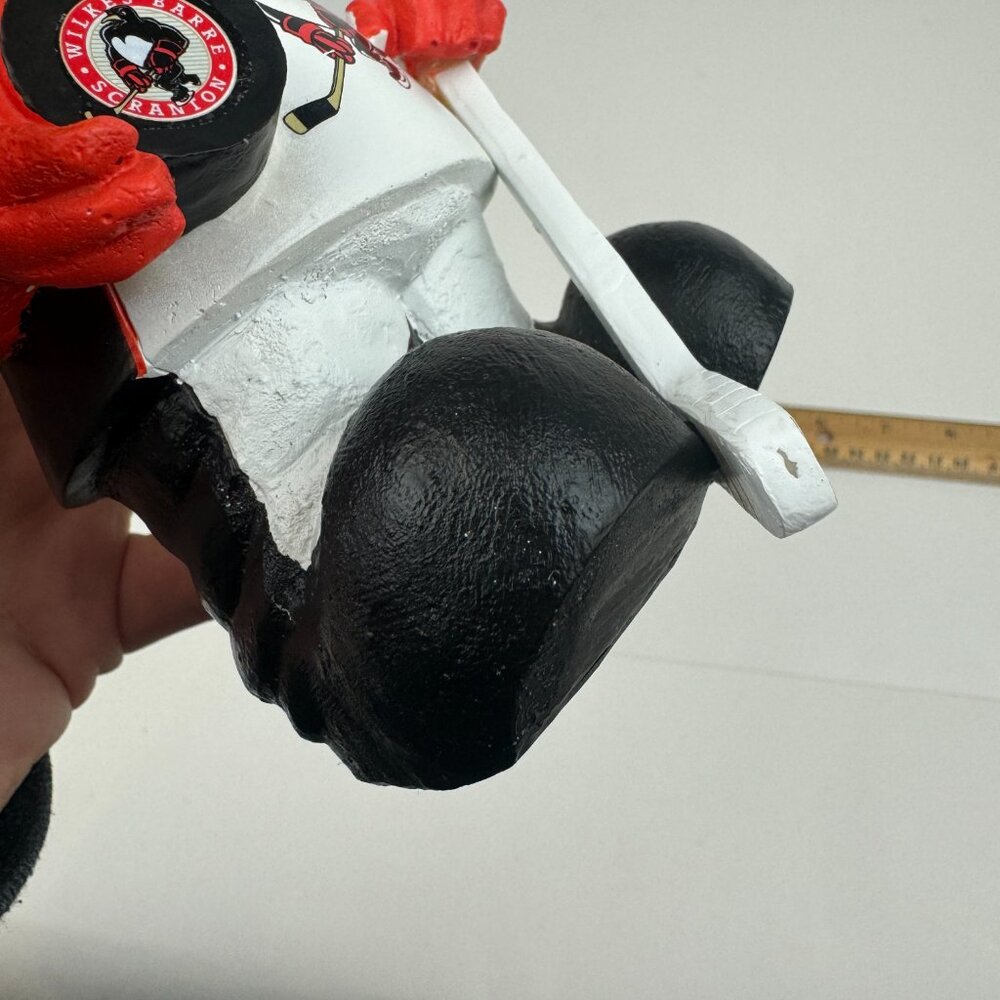 Wilkes Barre Scranton Pens Penguins Tux Mascot Hockey Gnome Souvenir AHL Hockey - Picture 12 of 14